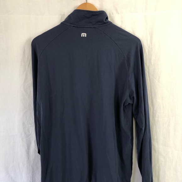 Travis Mathew Half Zip Pullover Jacket Large - Picture 2 of 2
